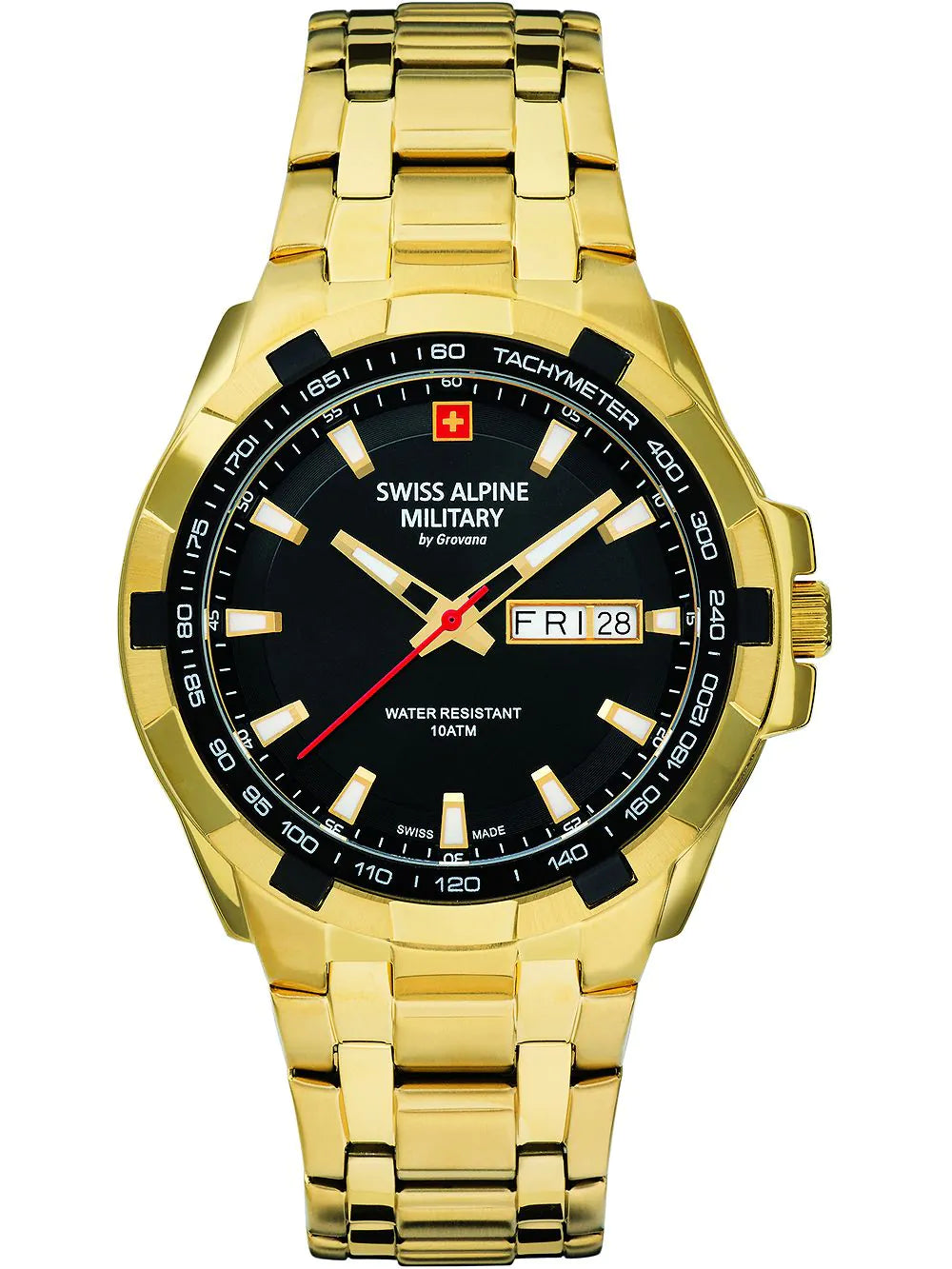 Swiss Alpine Military 7043.1117 Day-Date 42mm 10ATM