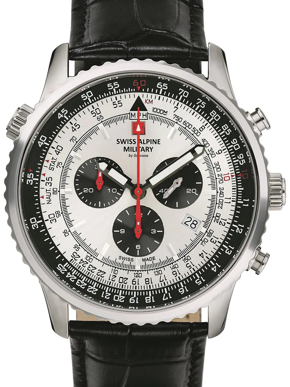 Swiss Alpine Military 7078.9538 chrono men`s 45mm 10ATM