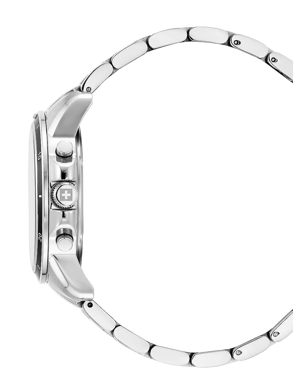 Swiss Alpine Military 7089.9137 Chronograph Mens Watch 44mm 10ATM