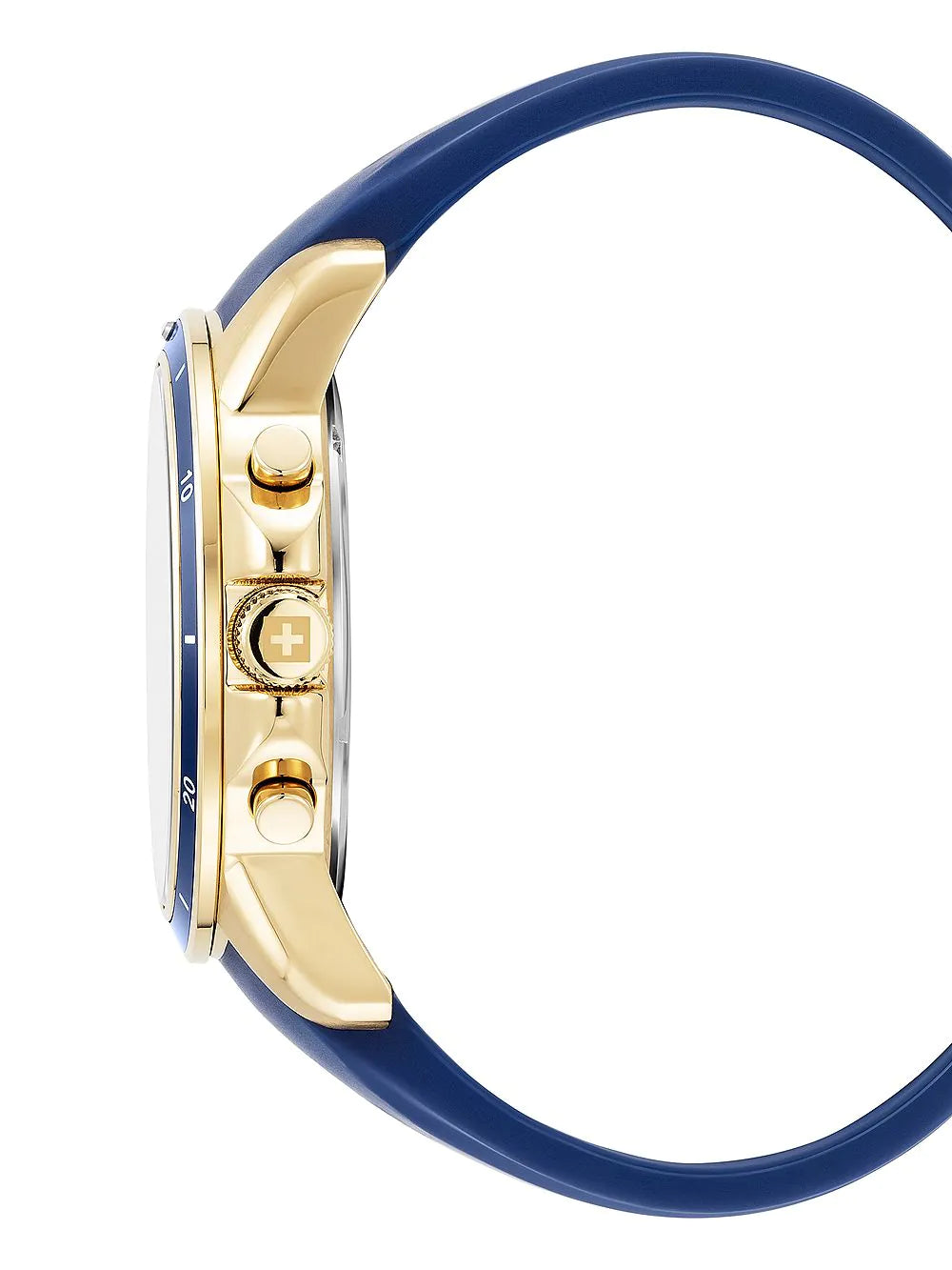 Swiss Alpine Military 7089.9815 Chronograph Mens Watch 44mm 10ATM