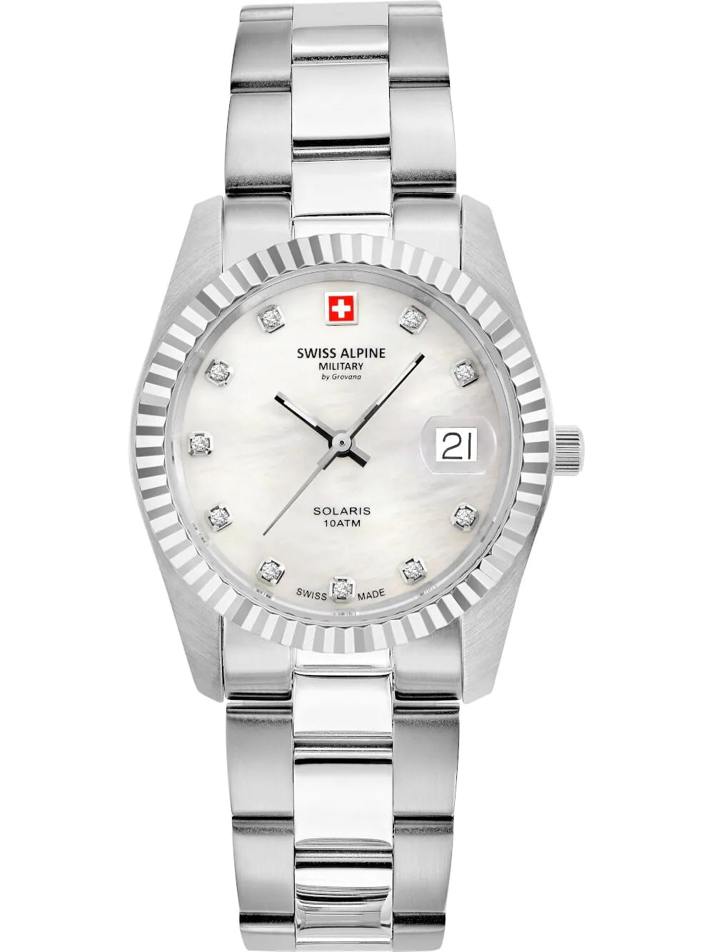 Swiss Alpine Military 7716.1133 Ladies watch Solaris 34mm 10ATM