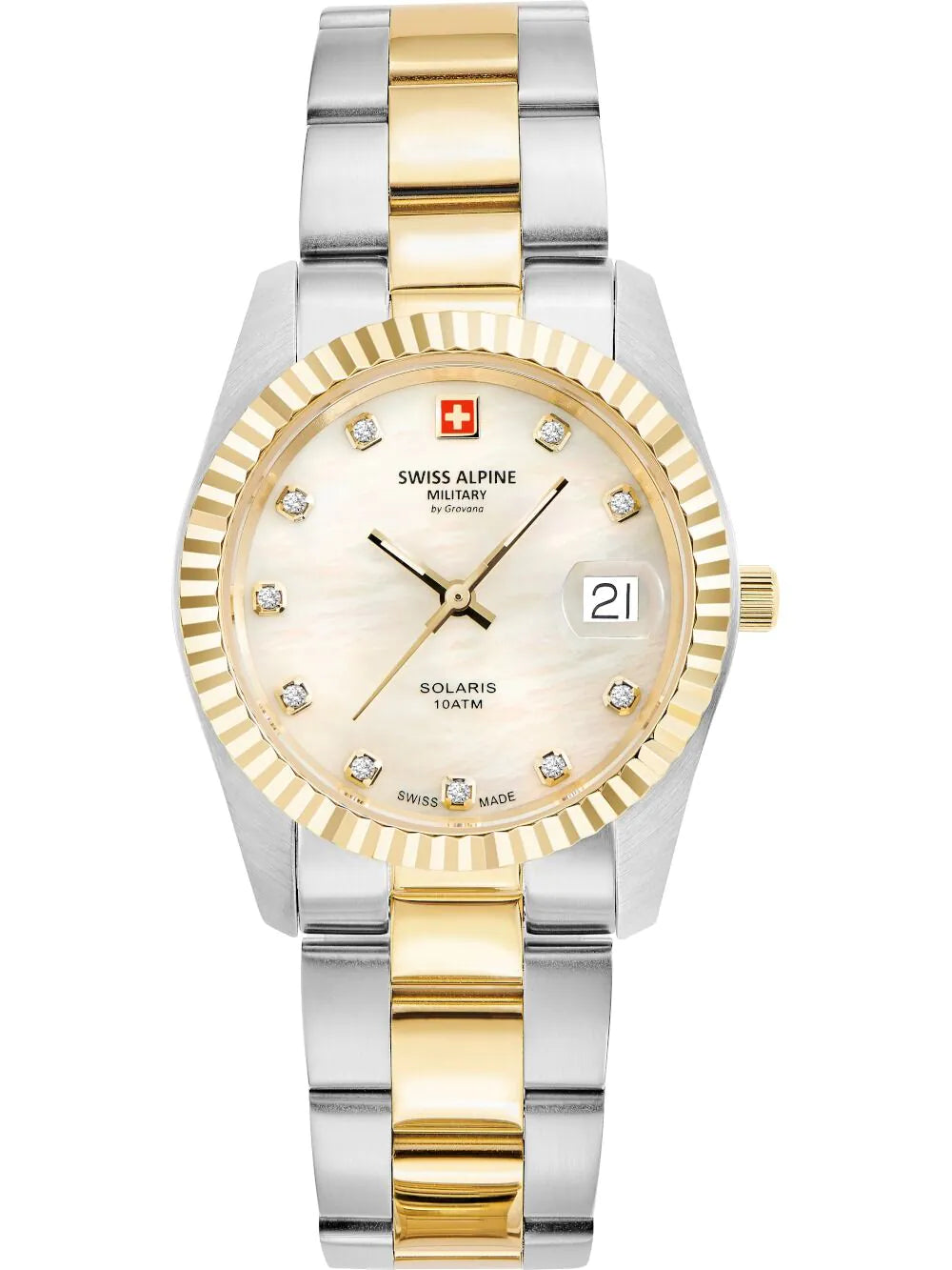 Swiss Alpine Military 7716.1143 Ladies watch Solaris 34mm 10ATM