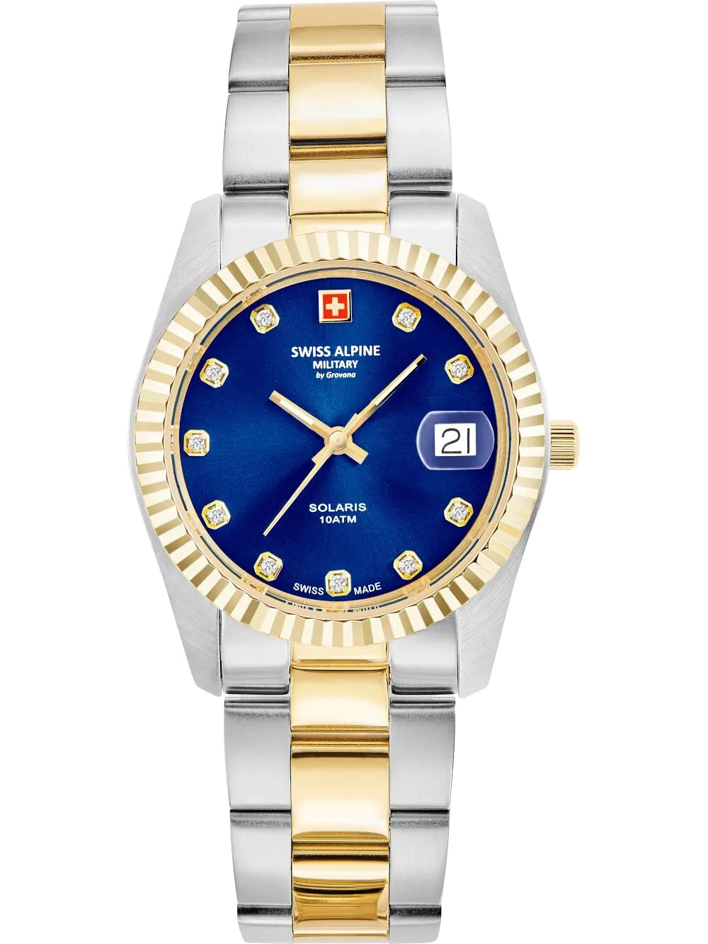 Swiss Alpine Military 7716.1145 Ladies watch Solaris 34mm 10ATM
