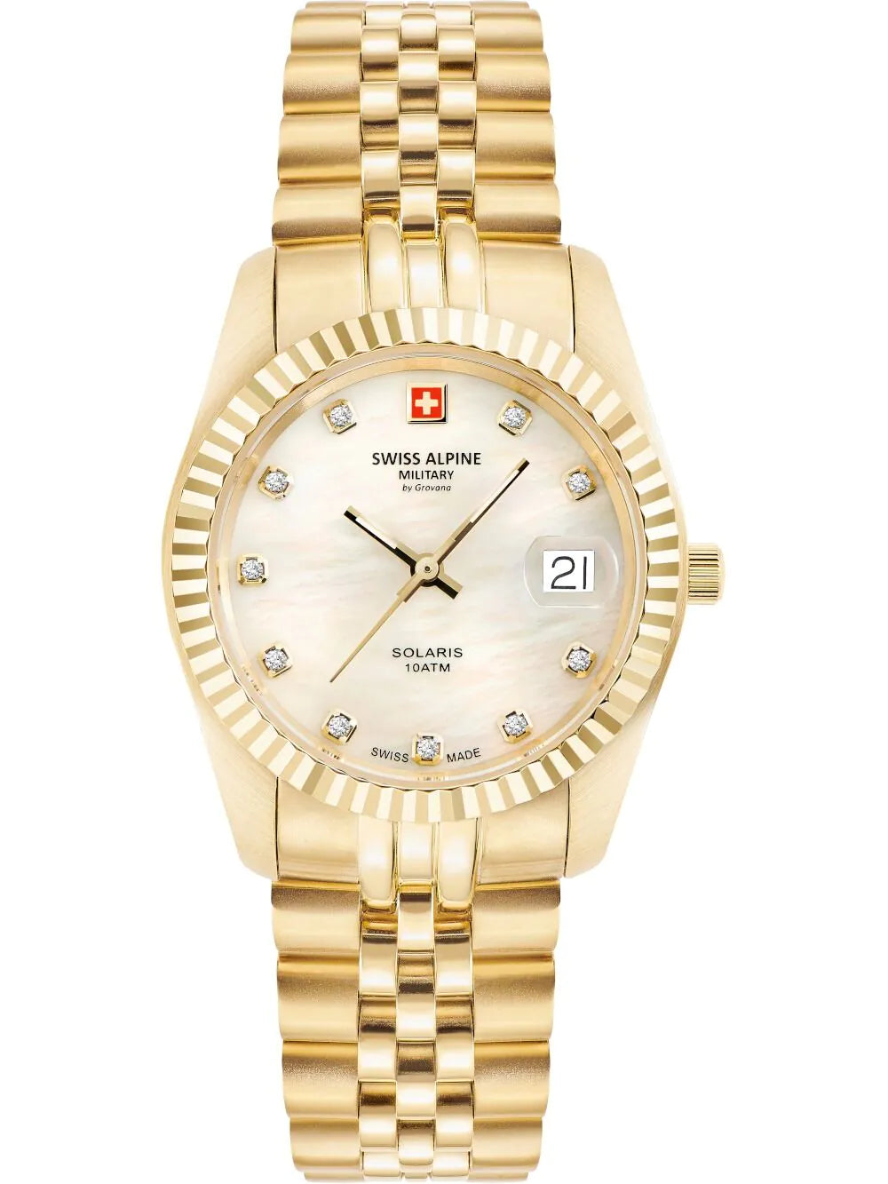 Swiss Alpine Military 7716.1213 Ladies watch Solaris 34mm 10ATM