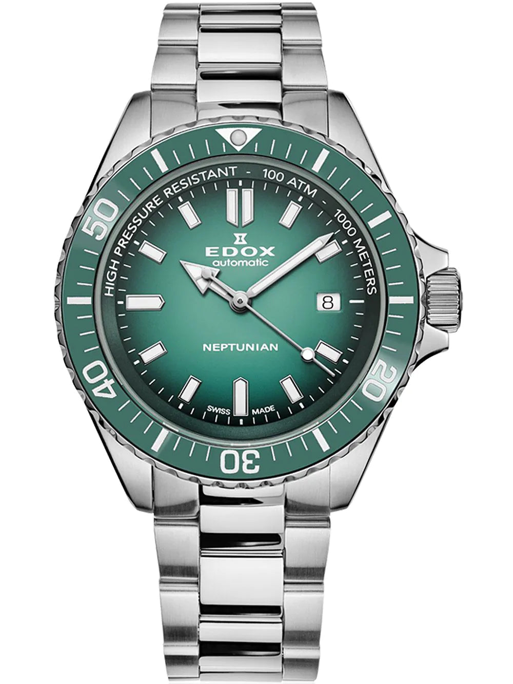 Edox 80120-3VM-VDN1 Skydiver Neptunian automatic 44mm 100ATM
