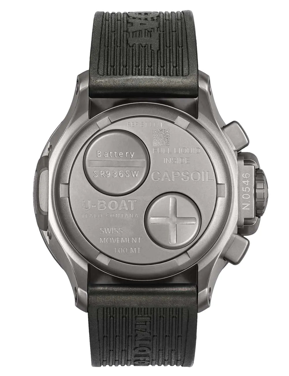 U-Boat 8111/E Capsoil Chrono SS 45mm 10ATM