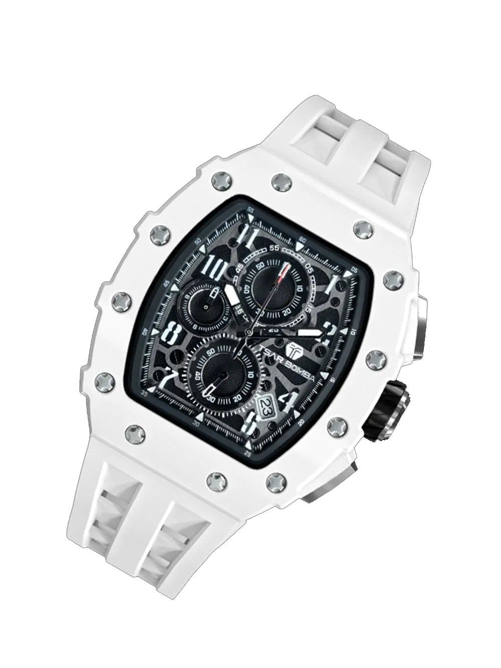 Tsar Bomba TB8204B-01 Mens Watch Elementar Chronograph 44mm 5ATM