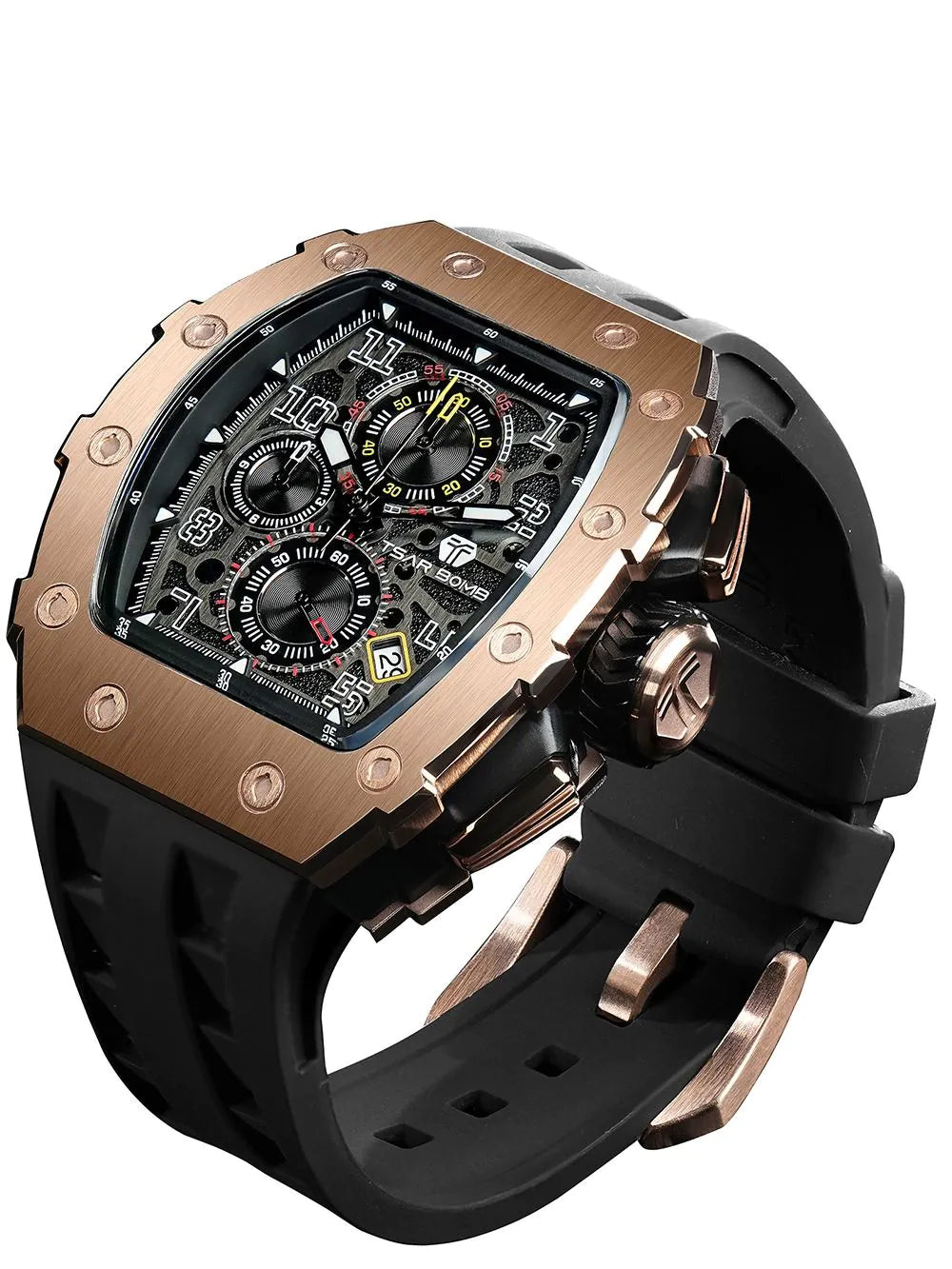 Tsar Bomba TB8204Q-35 Mens Watch Elementar Chronograph 44mm 5ATM