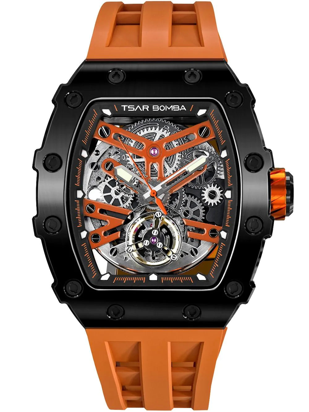 Tsar Bomba TB8208A-01 Mens Watch Elementar Automatic 44mm 5ATM