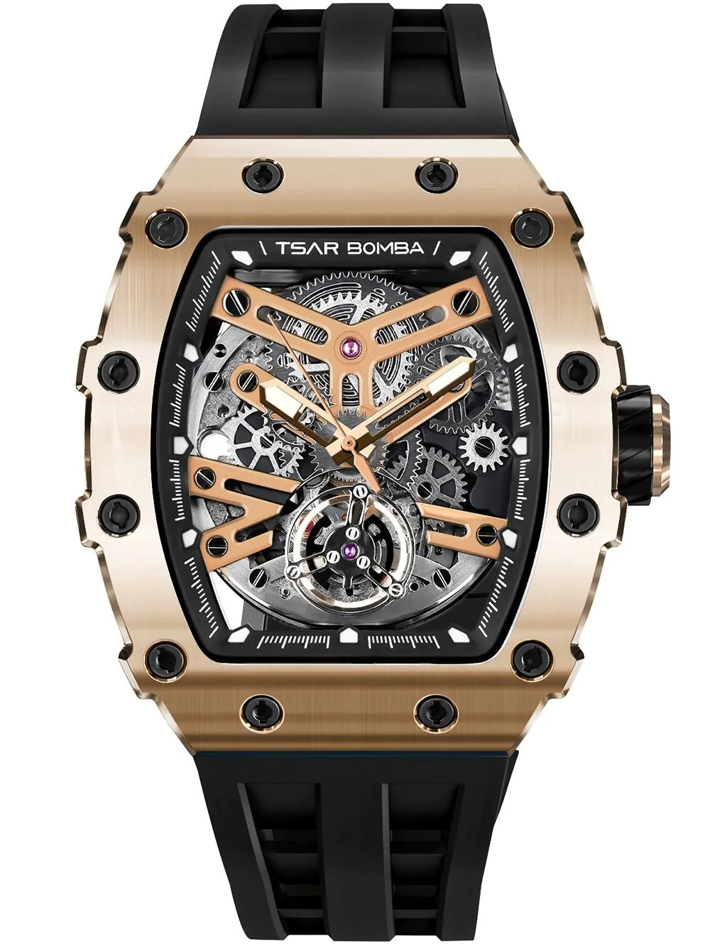 Tsar Bomba TB8208A-16 Mens Watch Elementar Automatic 44mm 5ATM