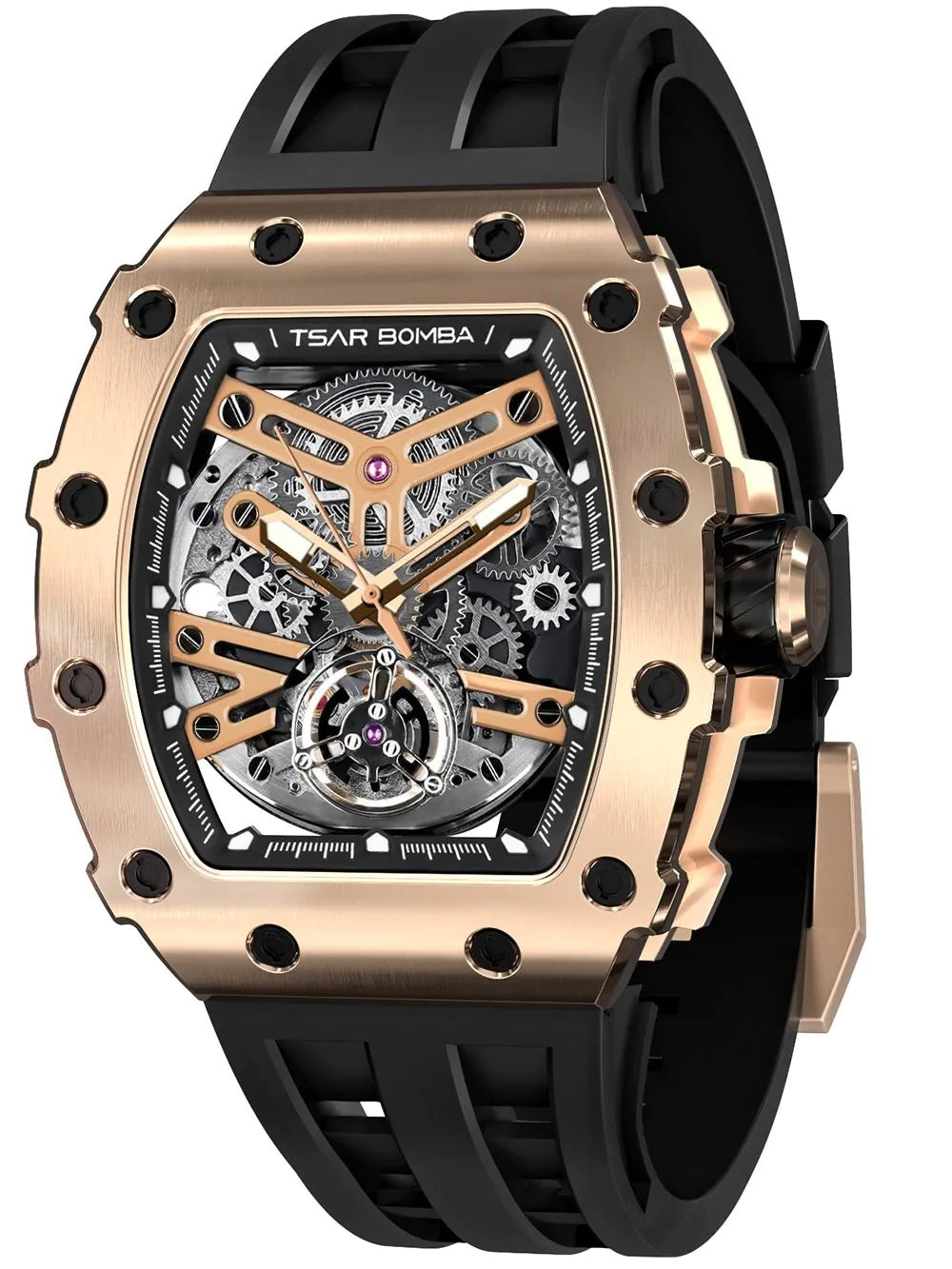 Tsar Bomba TB8208A-16 Mens Watch Elementar Automatic 44mm 5ATM