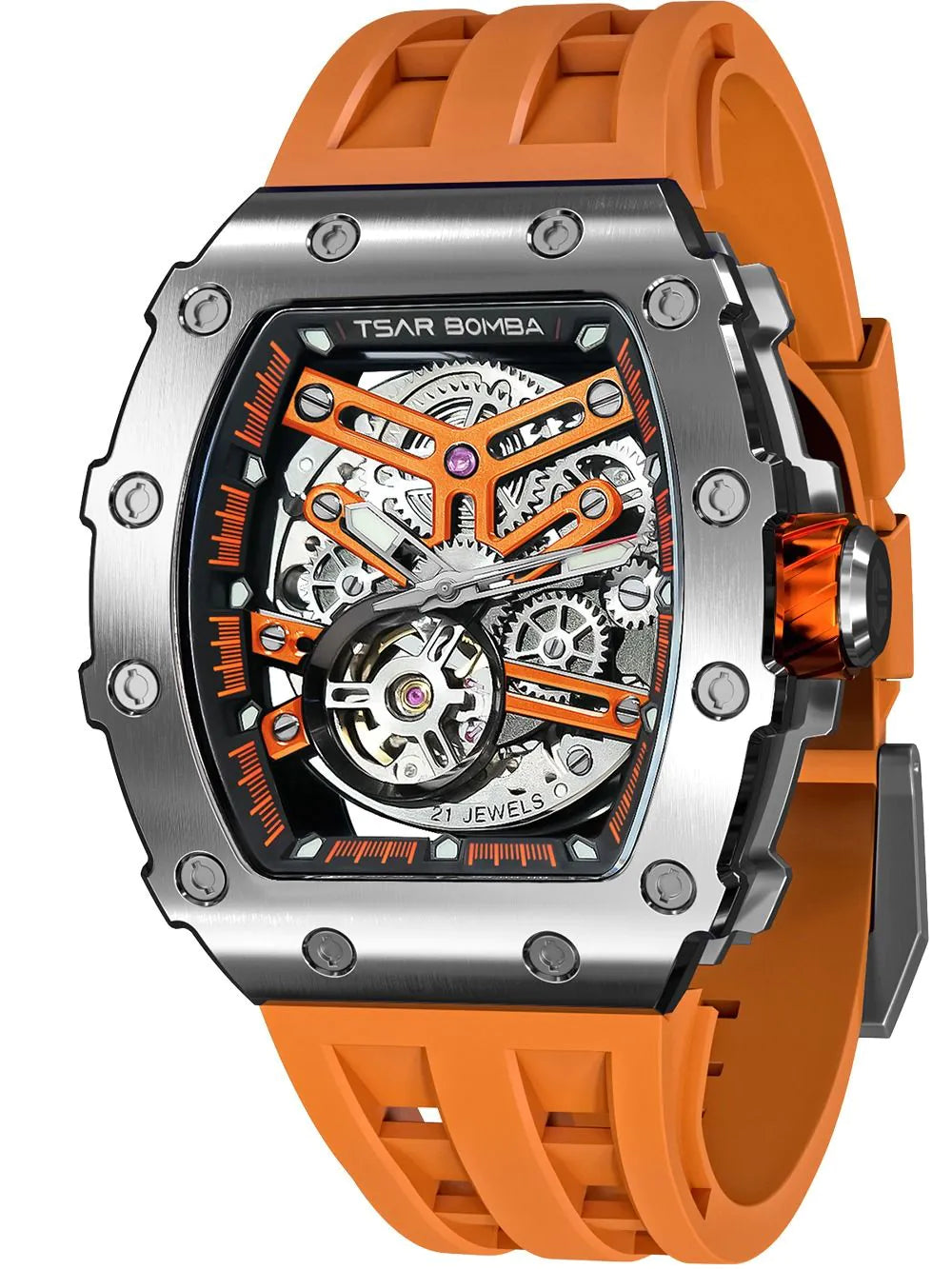 Tsar Bomba TB8208A-18 Mens Watch Elementar Automatic 44mm 5ATM