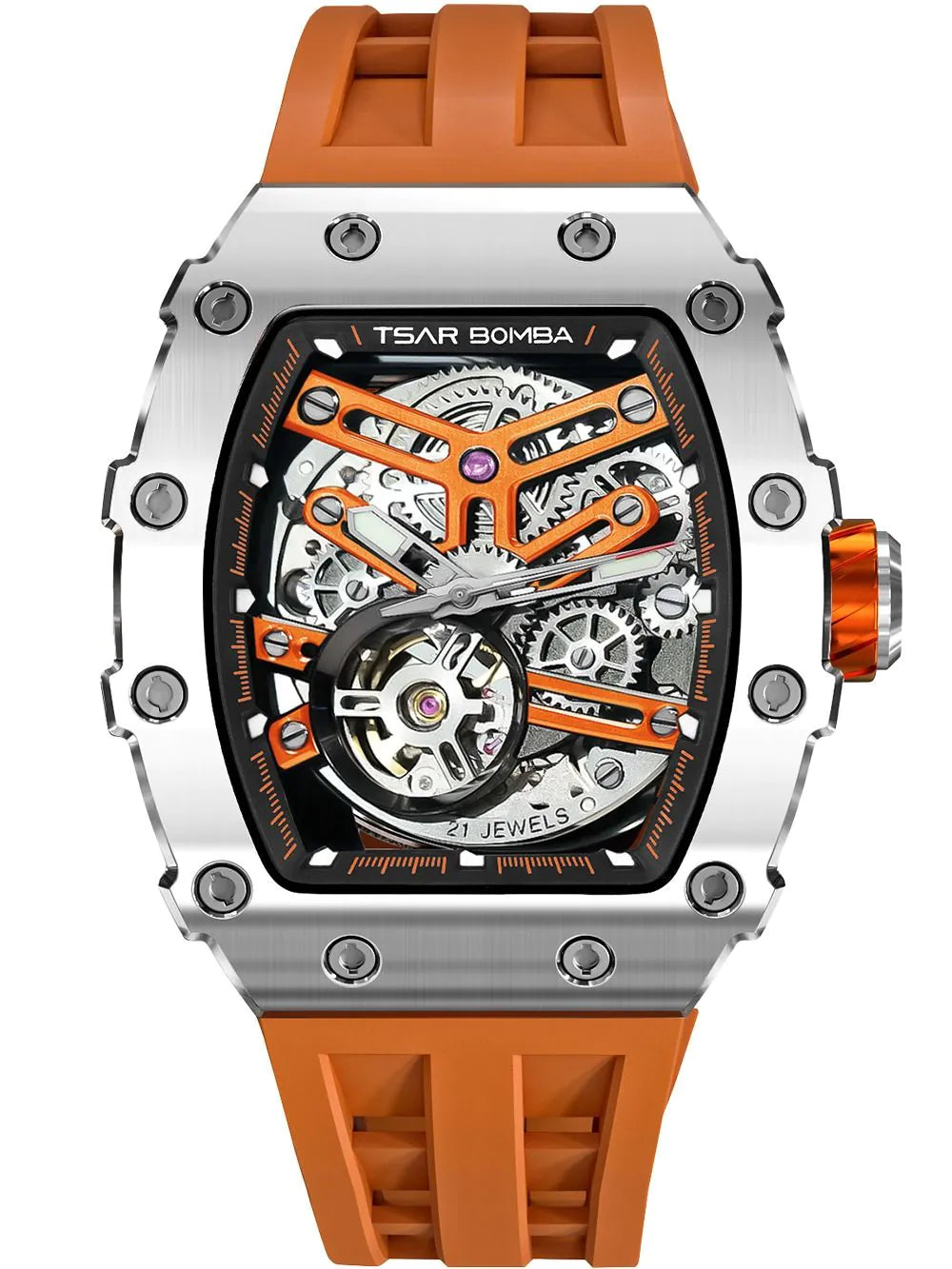 Tsar Bomba TB8208A-18 Mens Watch Elementar Automatic 44mm 5ATM