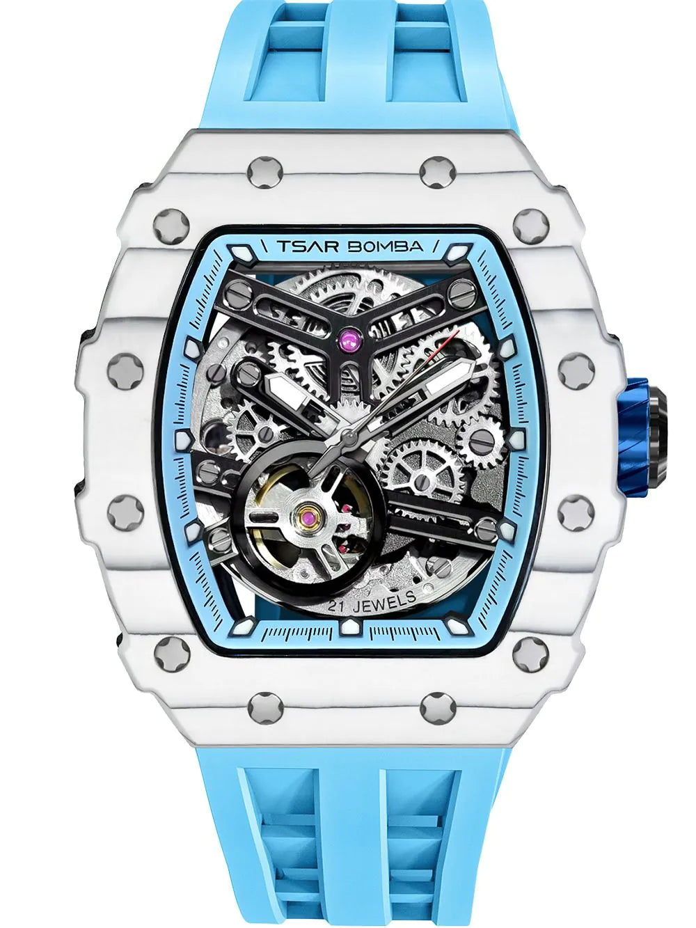 Tsar Bomba TB8208C-06 Mens Watch Elementar Ceramic Automatic 44mm 5ATM