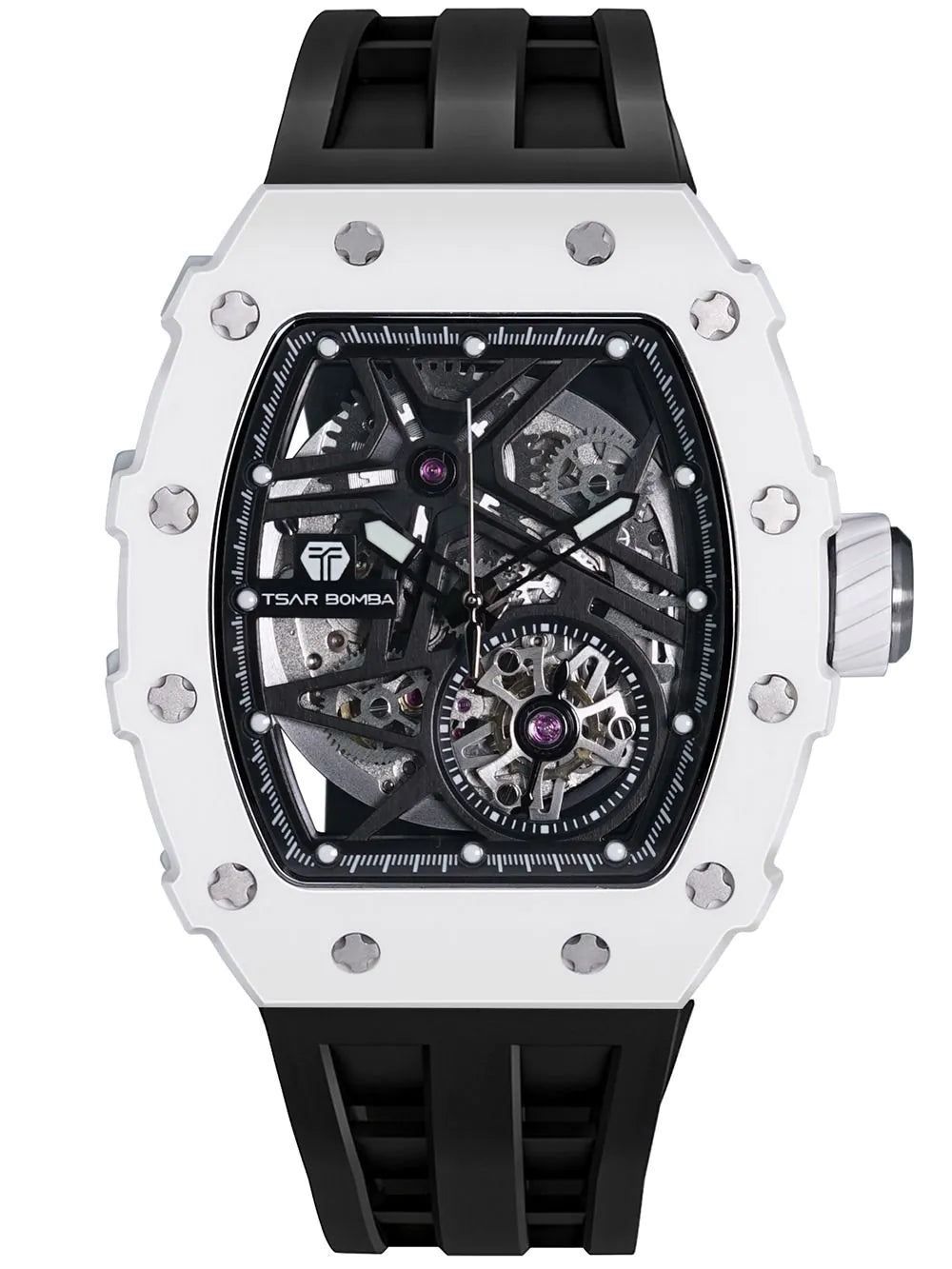 Tsar Bomba TB8209C-03 Mens Watch Elemental Ceramic Automatic 44mm 5 ATM
