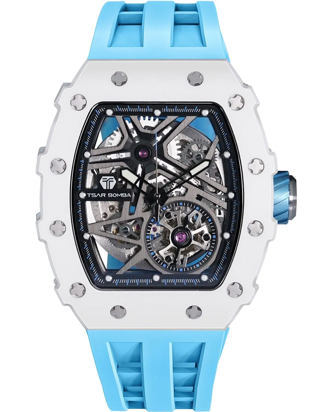 Tsar Bomba TB8209C-04 Mens Watch Elemental Ceramic Automatic 44mm 5 ATM