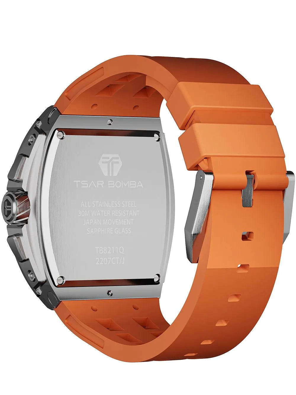 Tsar Bomba TB8211Q-02 Mens Watch Elementar Chronograph 52mm 5ATM