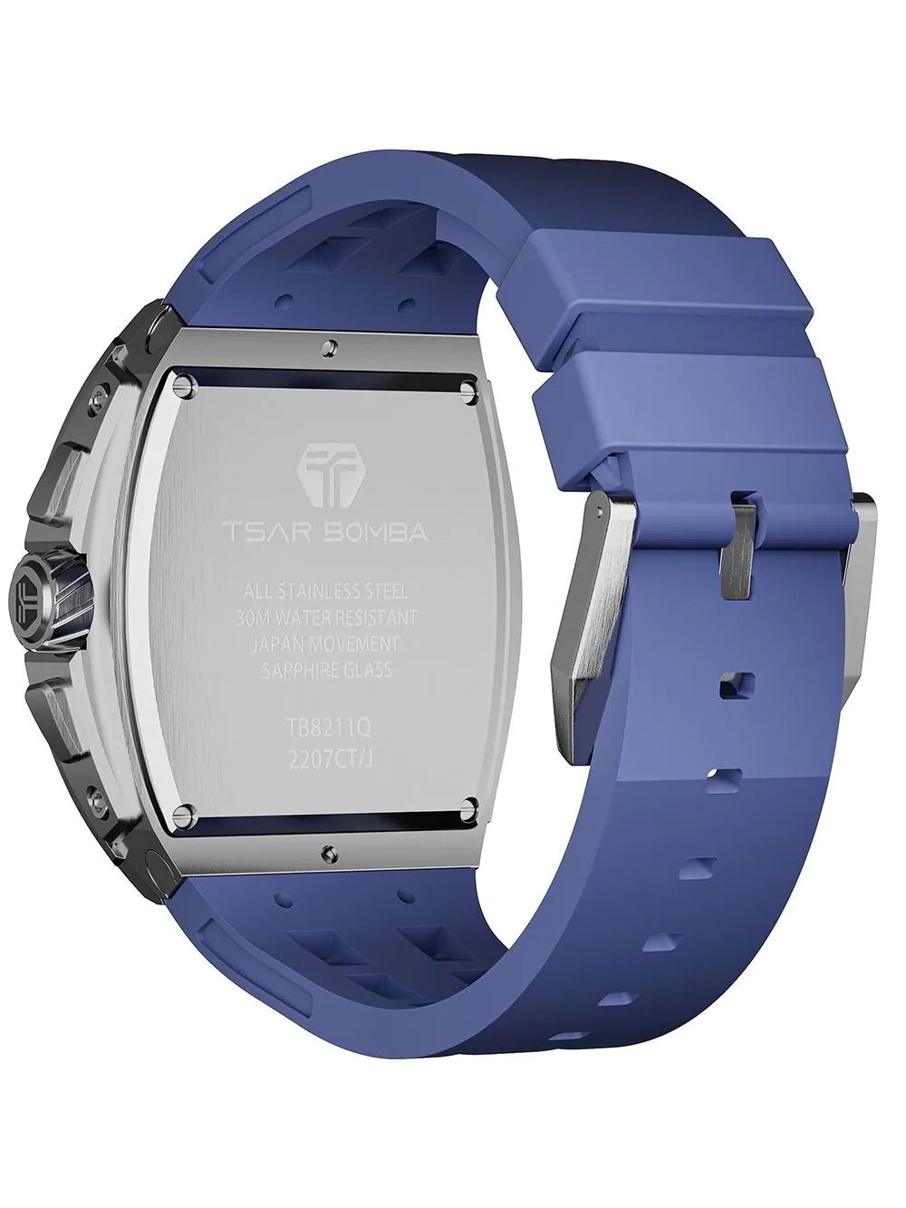 Tsar Bomba TB8211Q-03 Mens Watch Elemental Chronograph 52mm 5ATM