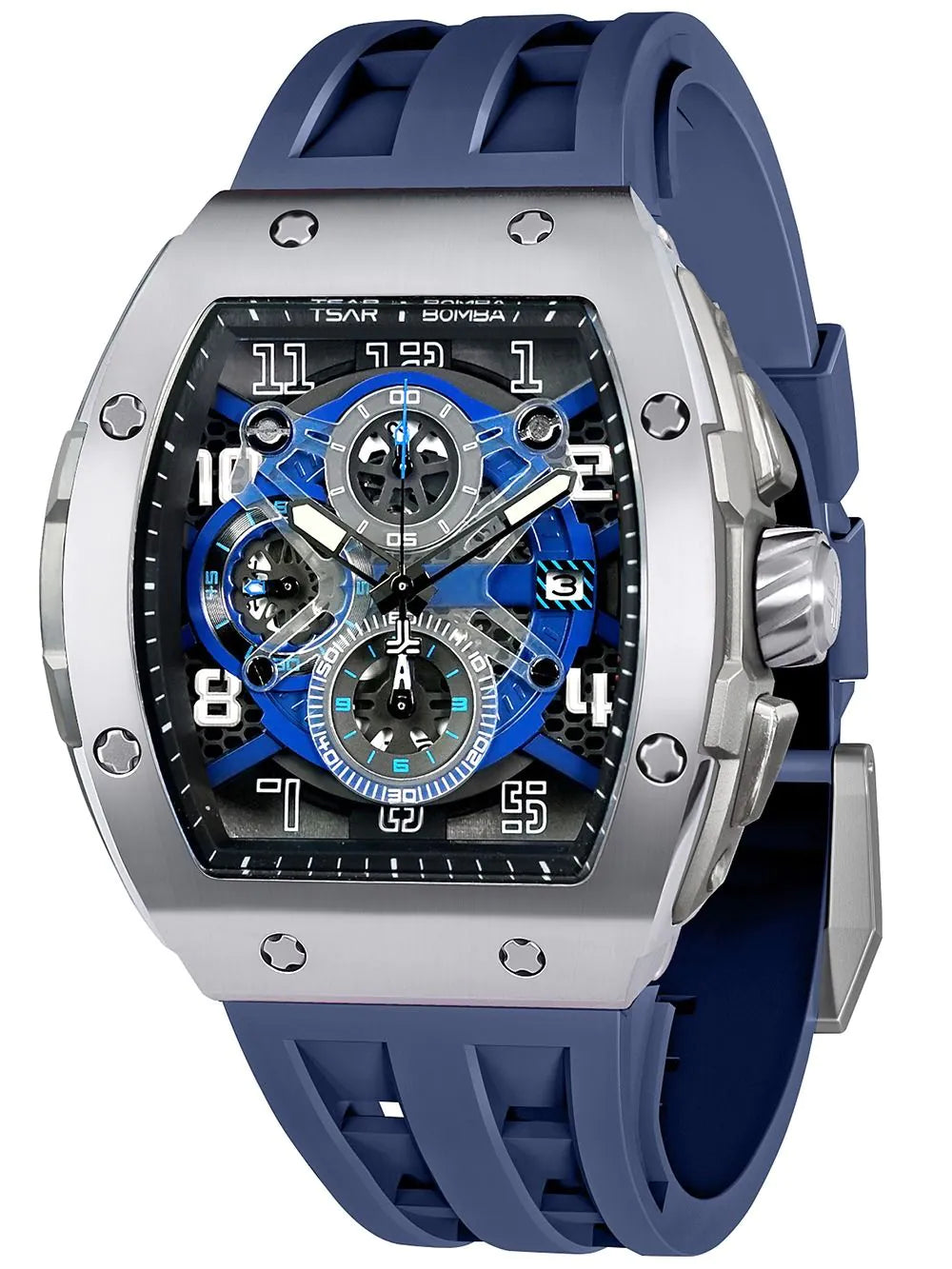 Tsar Bomba TB8211Q-03 Mens Watch Elementar Chronograph 52mm 5ATM
