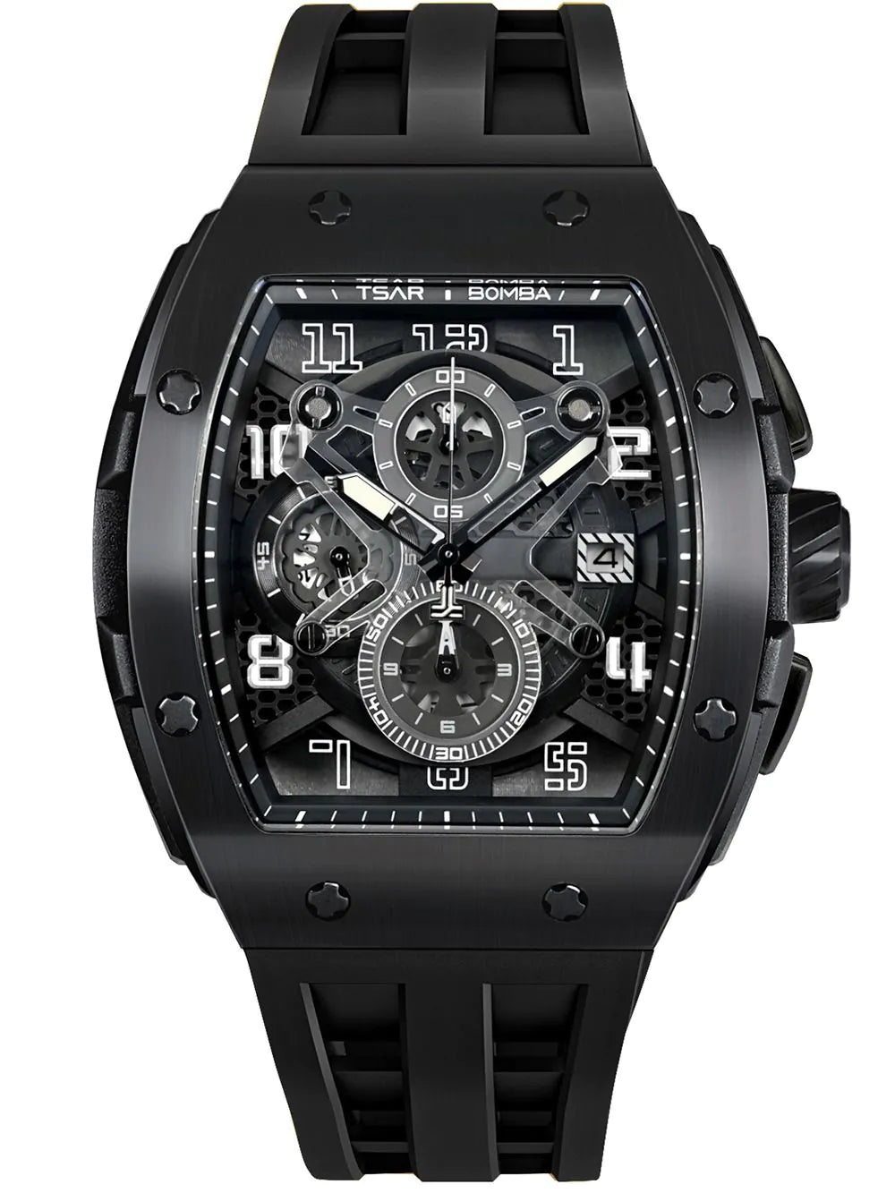 Tsar Bomba TB8211Q-04 Mens Watch Elementar Chronograph 52mm 5ATM