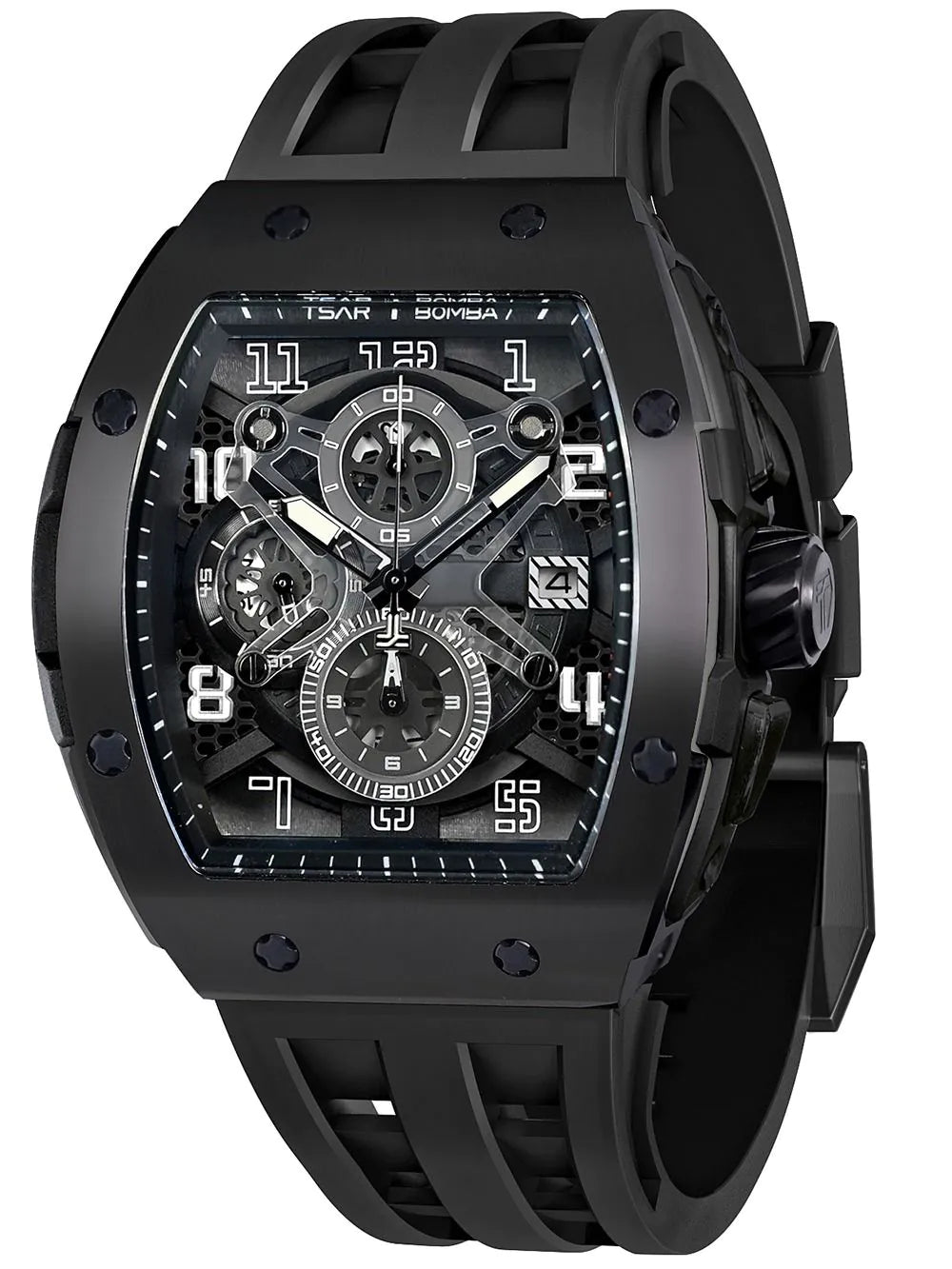 Tsar Bomba TB8211Q-04 Mens Watch Elementar Chronograph 52mm 5ATM