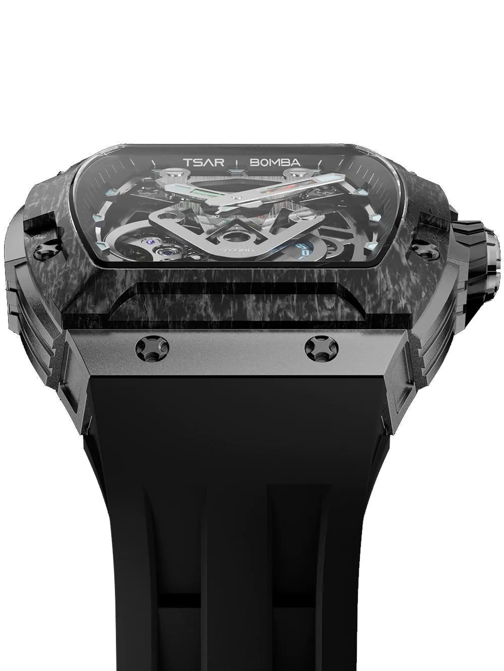 Tsar Bomba TB8216TF-01 Mens Watch Neutron Limited Edition Automatic 46mm 5ATM