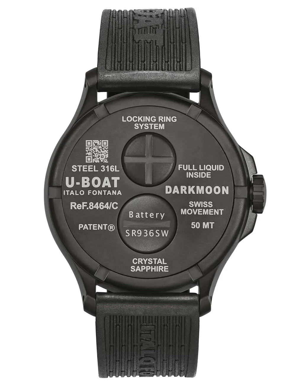 U-Boat 8464/D Darkmoon 44mm IPB 5ATM