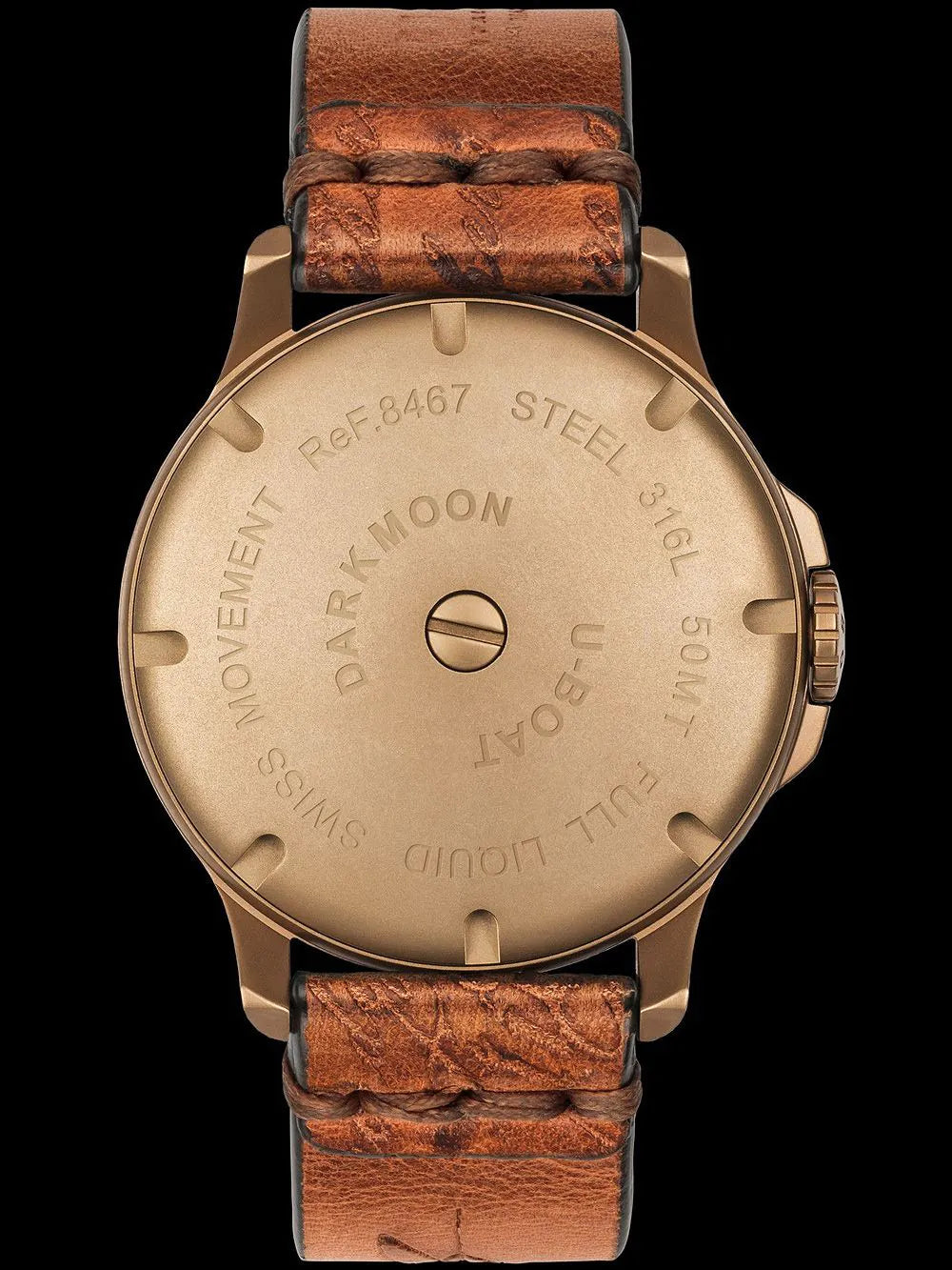 U-Boat 8467/A Darkmoon men`s 44mm 5ATM