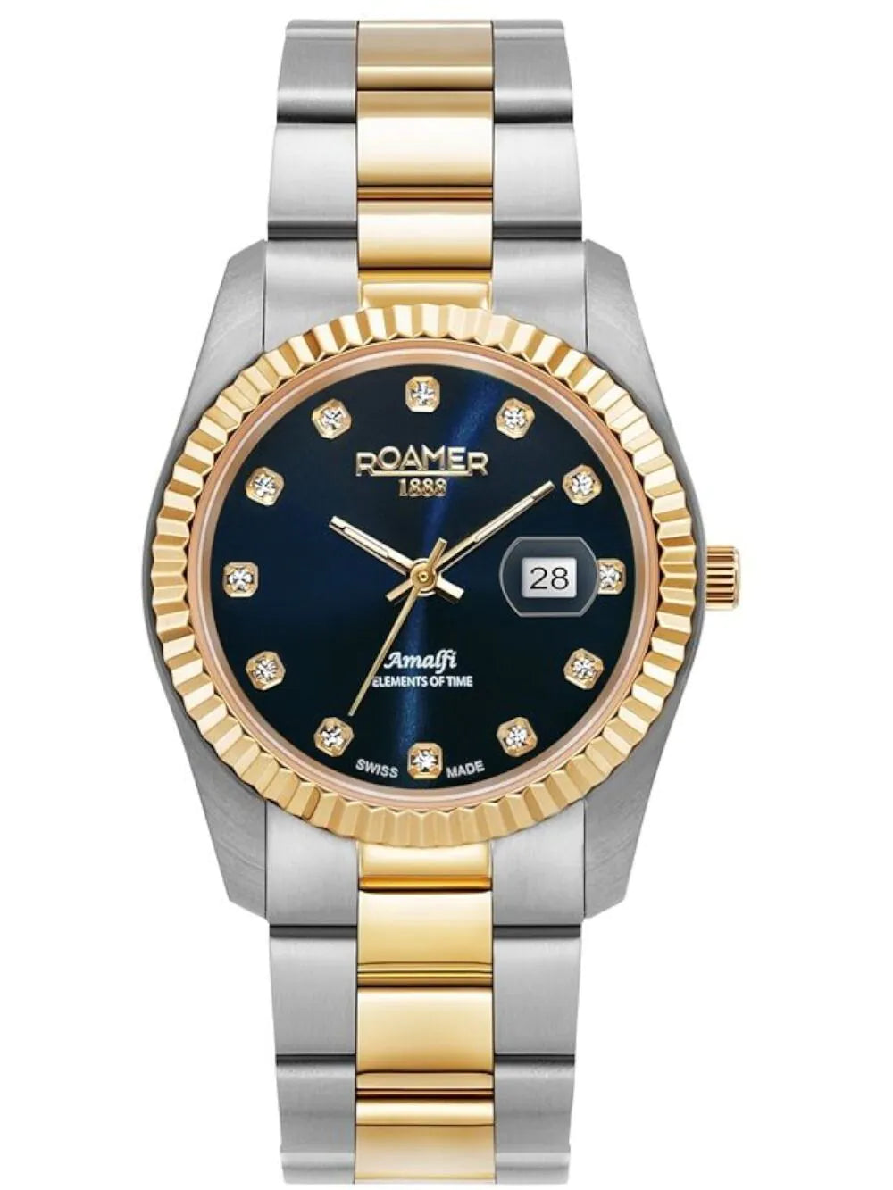 Roamer 852844 47 49 20 Ladies Watch Amalfi 34 10ATM