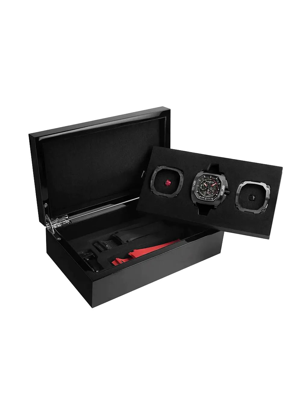 Tsar Bomba TB8601-01 Mens Watch Dark Matter 1 Interchangeable Automatic Watch 43mm 5ATM