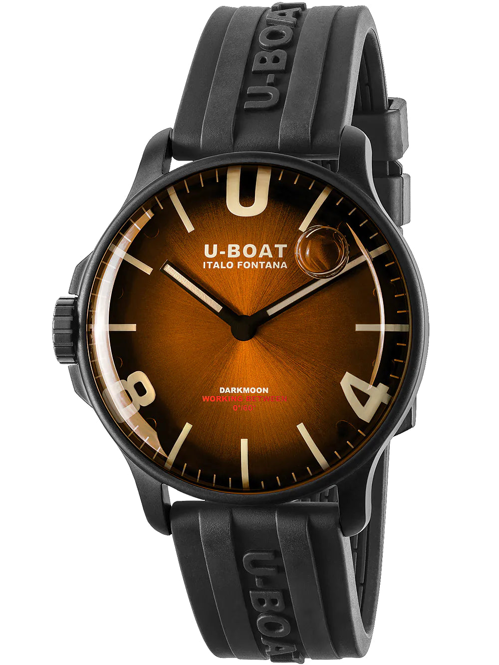 U-Boat 8699 Darkmoon Brown IPB Soleil 44mm 5ATM