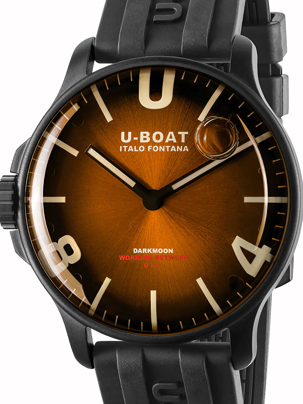 U-Boat 8699 Darkmoon Brown IPB Soleil 44mm 5ATM
