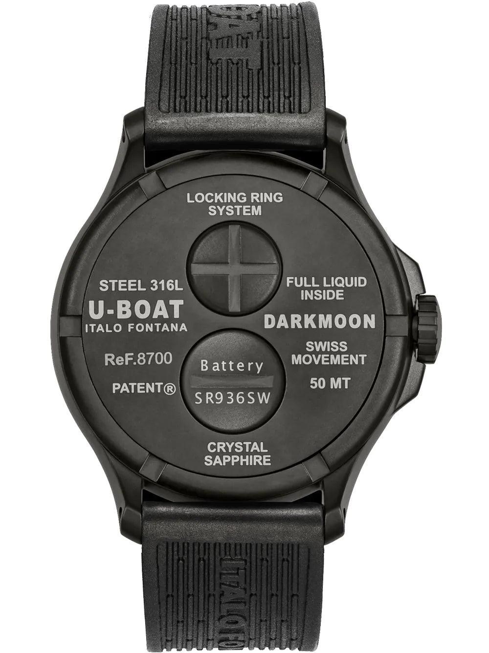 U-Boat 8700/B Darkmoon Blue IPB Soleil 44mm 5ATM