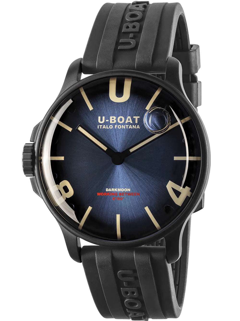 U-Boat 8700/B Darkmoon Blue IPB Soleil 44mm 5ATM