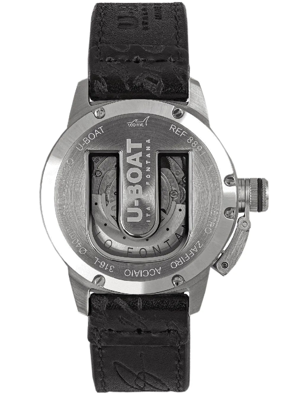 U-Boat 8891 Classico Vintage Automatic Mens Watch 40mm 10ATM