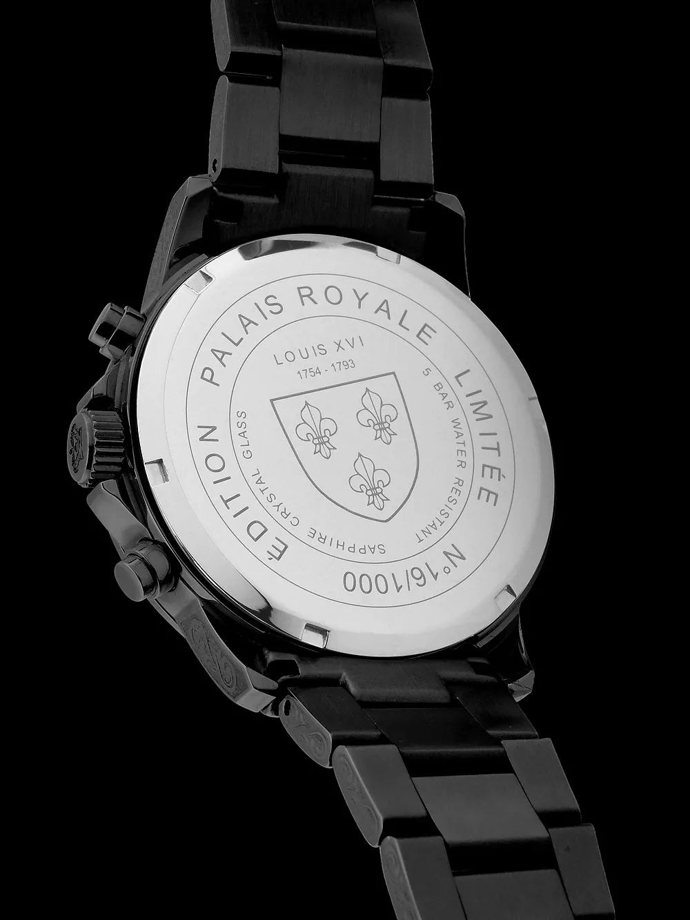 Louis XVI LXVI894 Palais Royale Chronograph mens watch 43mm 5ATM
