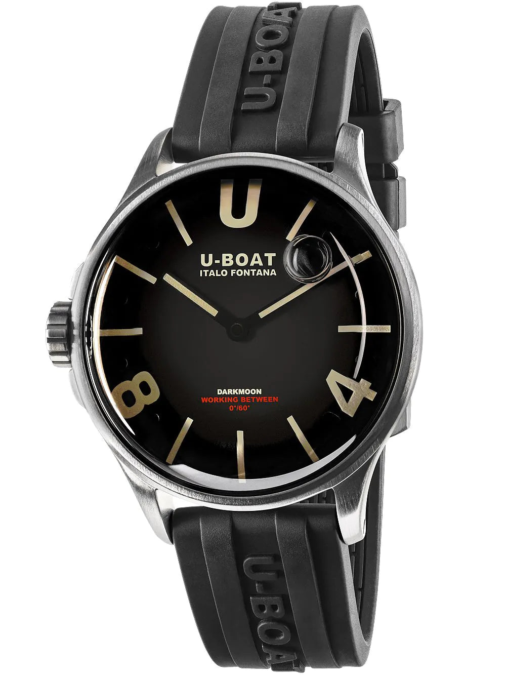 U-Boat 9018/A Darkmoon Mens Watch 40mm SS 5ATM