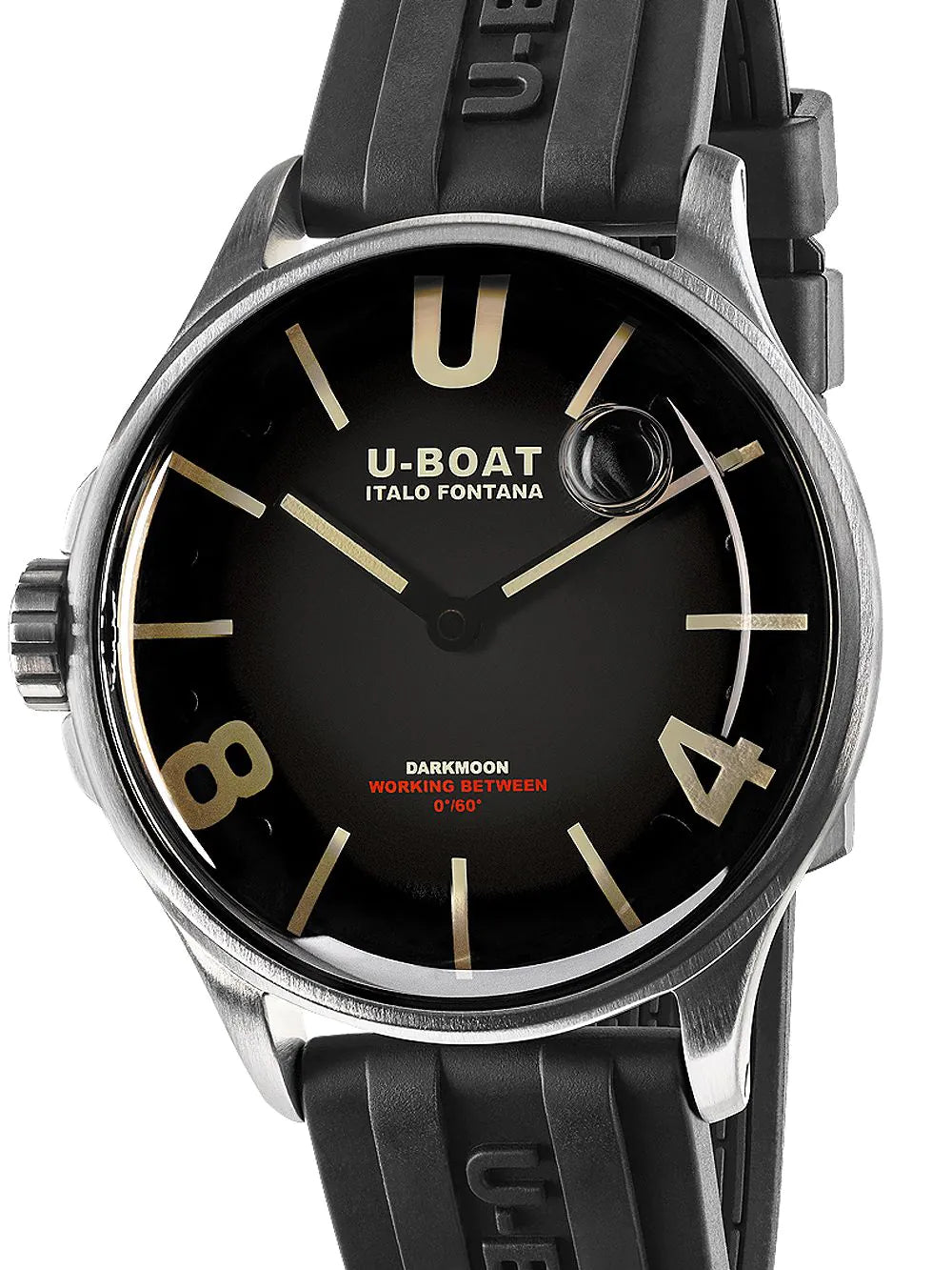 U-Boat 9018/A Darkmoon Mens Watch 40mm SS 5ATM