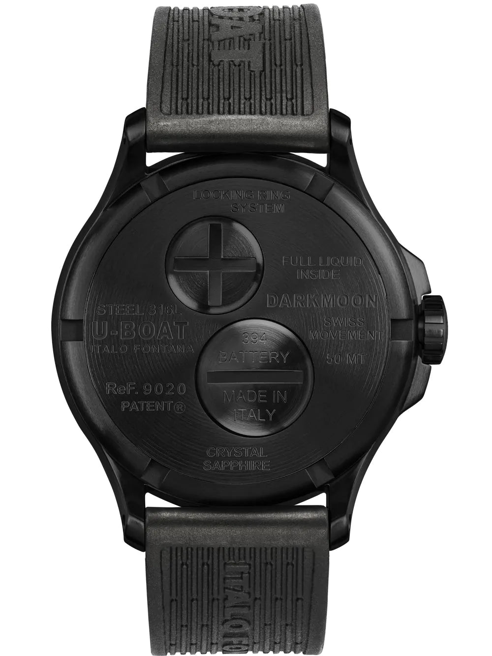 U-Boat 9020/C Darkmoon 40mm IPB 5ATM