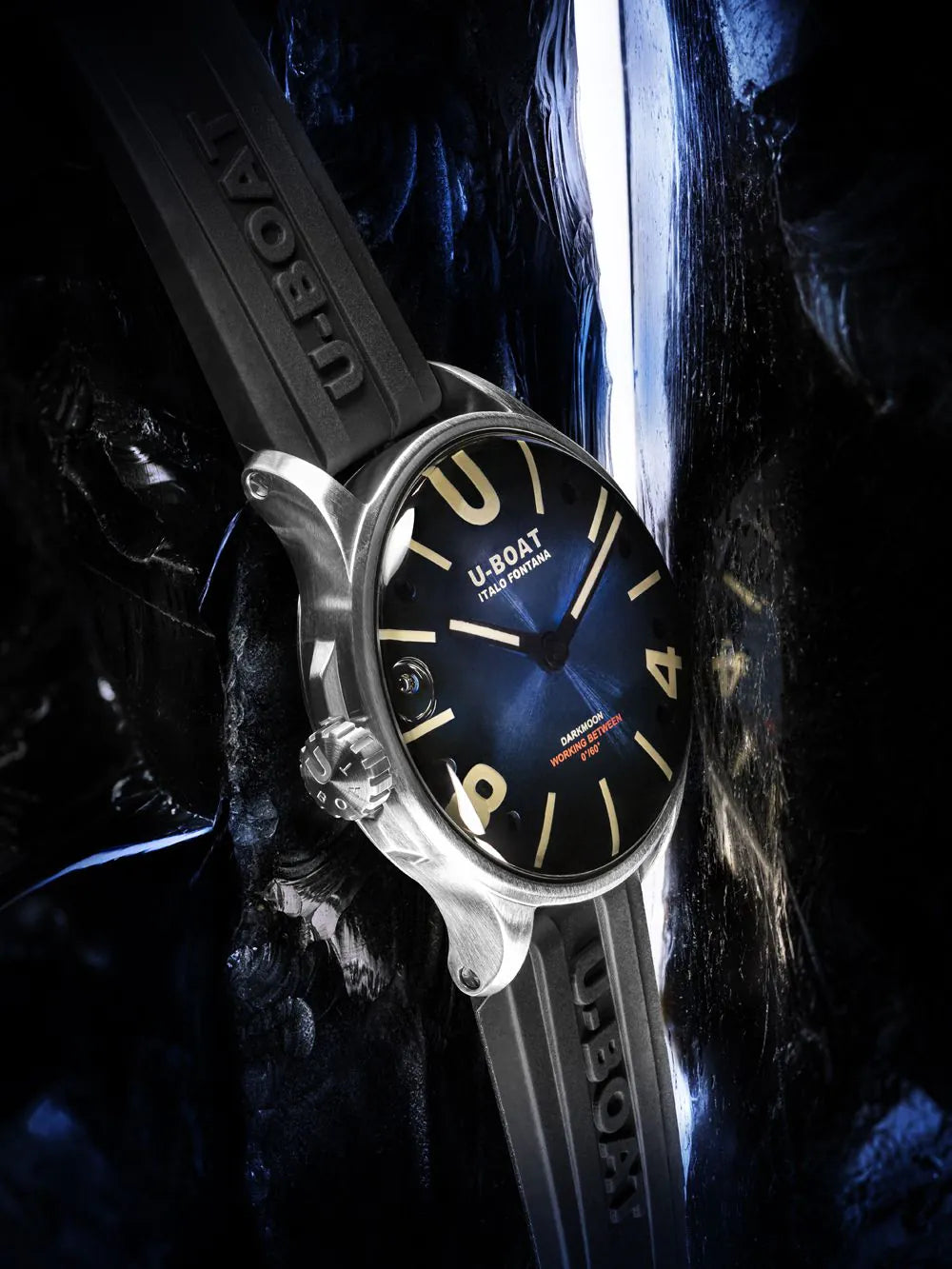 U-Boat 9021/C Darkmoon mens watch Capsoil 41,5mm SS 5ATM