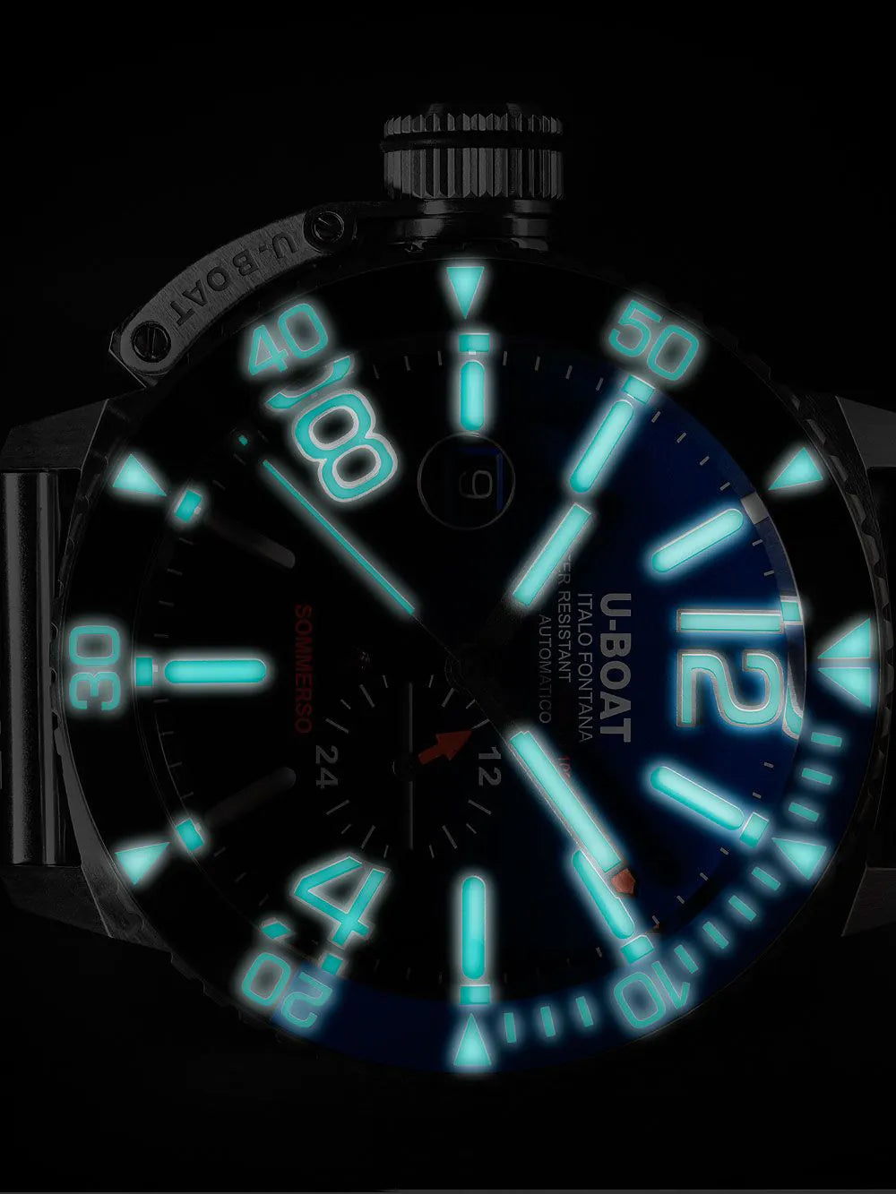 U-Boat 9519/MT Sommerso Automatic Mens Watch 46mm 30ATM
