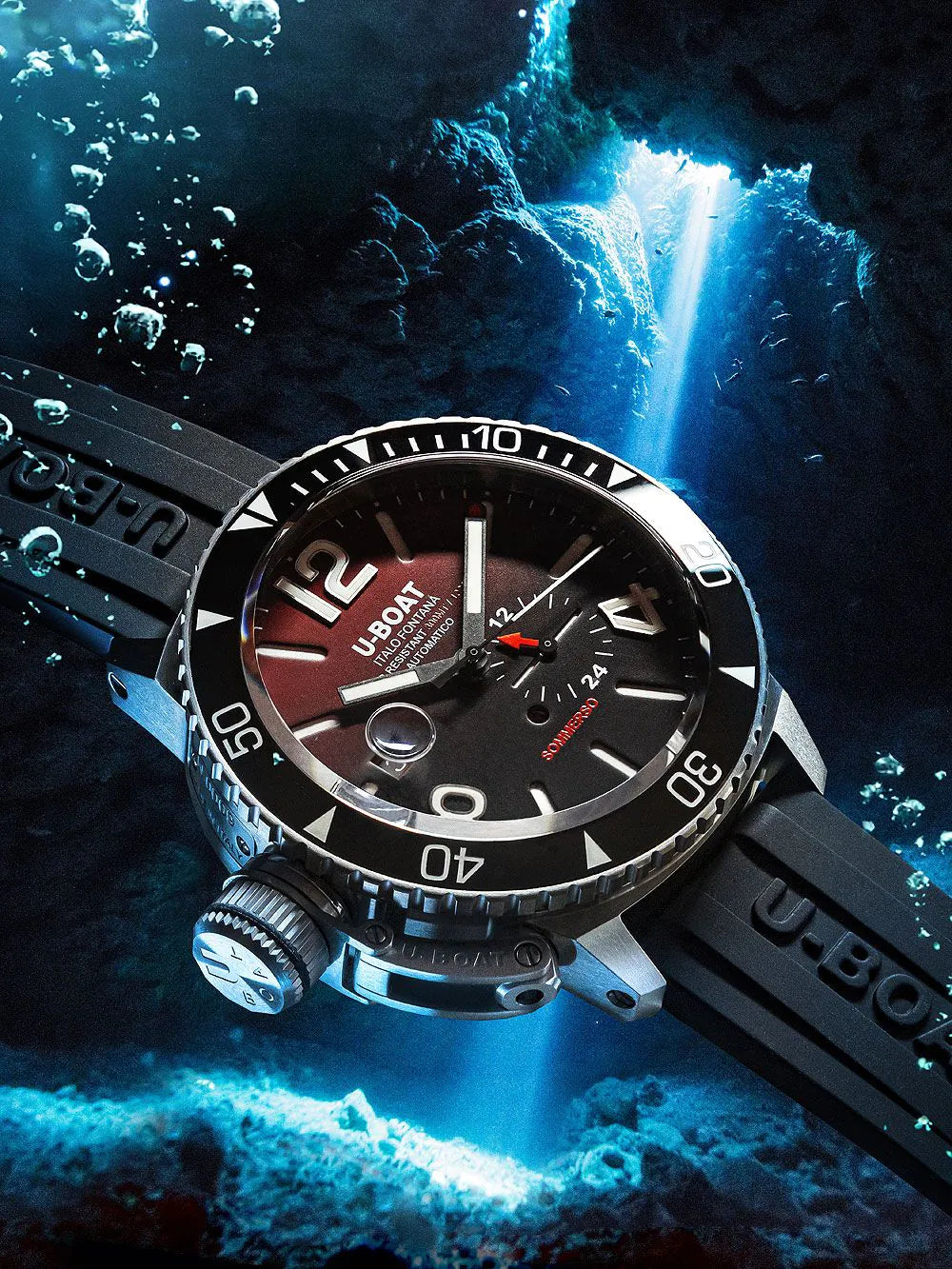 U-Boat 9521 Sommerso Automatic Mens Watch 46mm 30ATM