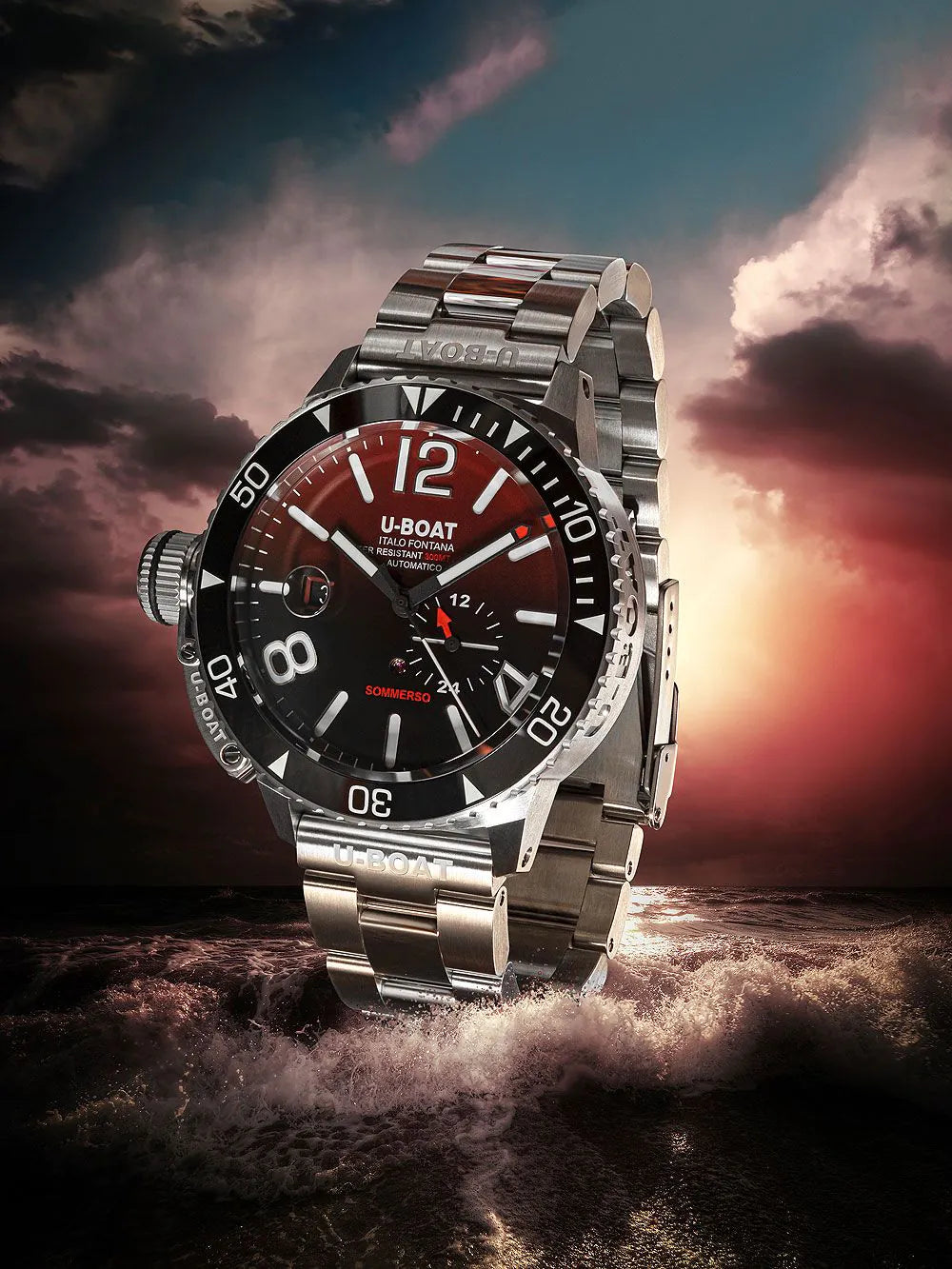 U-Boat 9521/MT Sommerso Automatic Mens Watch 46mm 30ATM