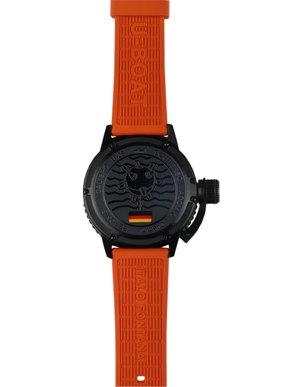U-Boat 9543 Sommerso Orange IPB Automatic Mens Watch 46mm 30ATM
