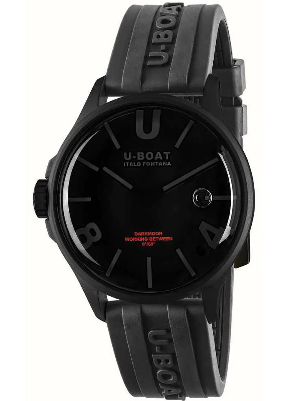 U-Boat 9545 Darkmoon Black PVD Mens Watch 40mm 5ATM