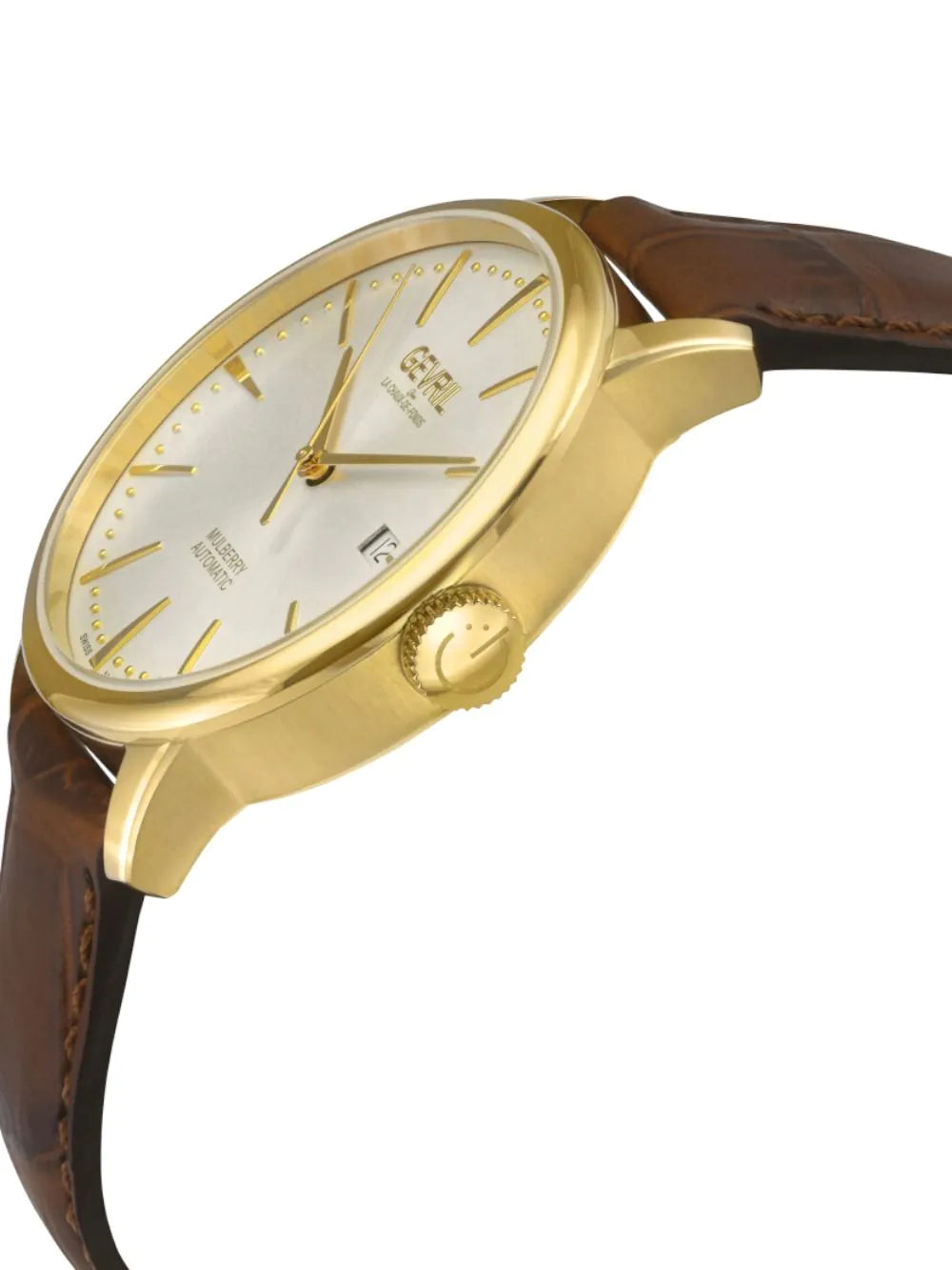 Gevril 9623 Mens watch Mulberry Automatic 42mm 5ATM