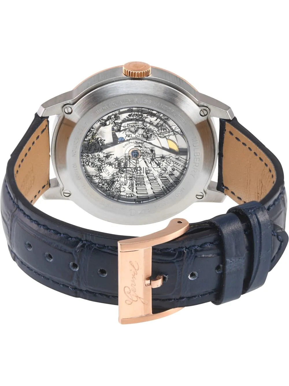Gevril 9625 Mens watch Mulberry Automatic 42mm 5ATM