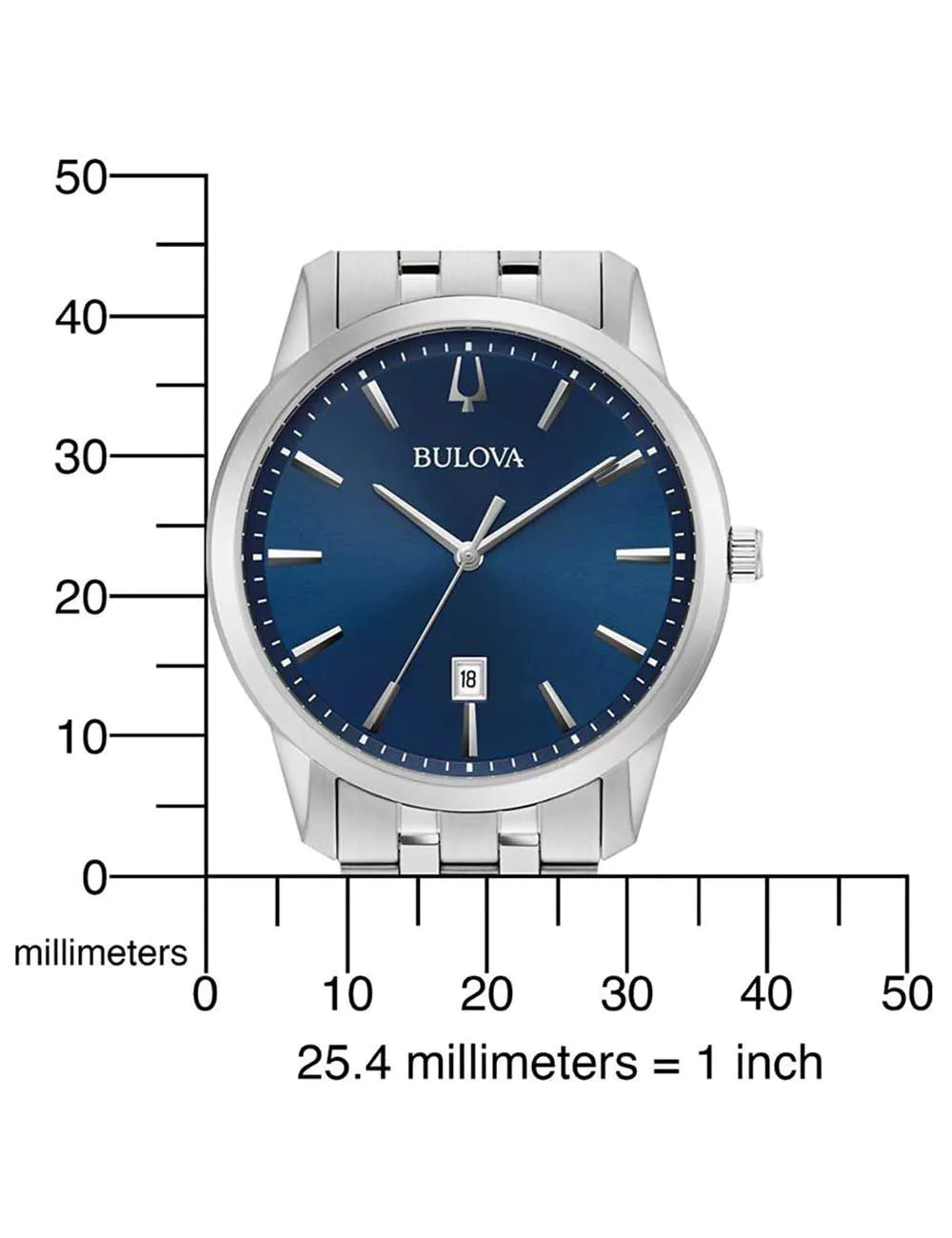 Bulova 96B338 Mens Watch Sutton 40mm 3ATM