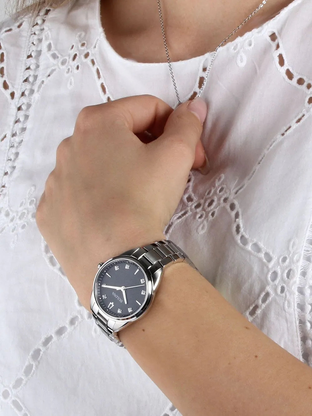 Bulova 96P198 Classic Ladies 34mm 3ATM