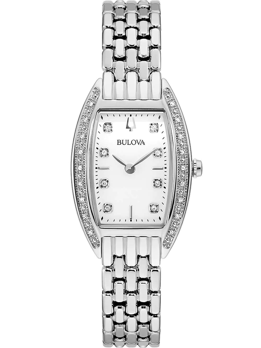 Bulova 96R244 diamond watch (24) ladies 24mm 3ATM